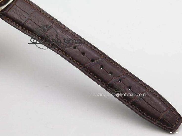 MIROTIME 0331 Portuguese Real PR IW500127 RG ZF 1:1 Best Edition Grey Red Dial On Brown Leather Strap A52010 V AllSeason 7331